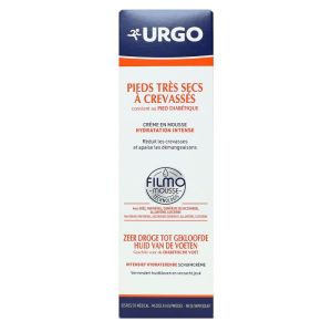 Urgo Filmomousse Msse Pieds T Secs Crev 125ml