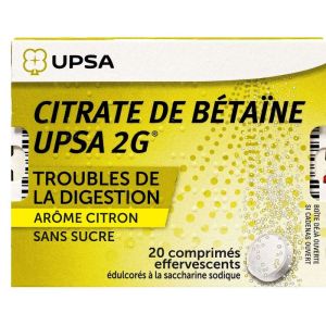 Citrate de Betaine Upsa Citron