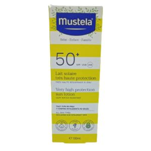 Mustela Solaire Spf50+ Lait Solaire Famille 100ml