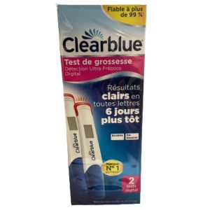 Clearblue Test Ultra Precoce Digital Lot De 2