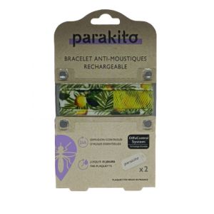 Para'kito Bracelet Répulsif Moustique Lemon