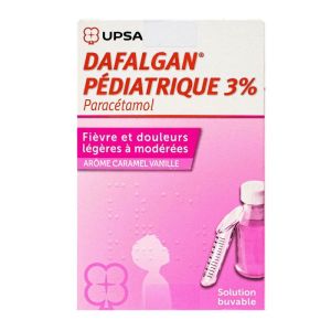 Dafalgan Pediatrique 3% solution buvable 90 mL