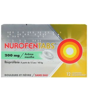 Nurofentabs 200mg Cpr Orod Plq/12