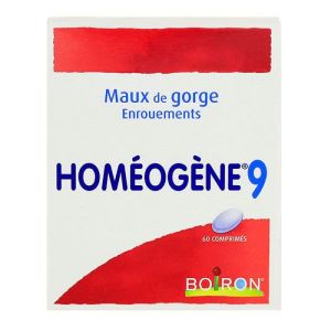 Homeogene 9  boite de 60 comprimes
