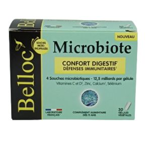 Belloc Microbiote Gélules Boîte de 30
