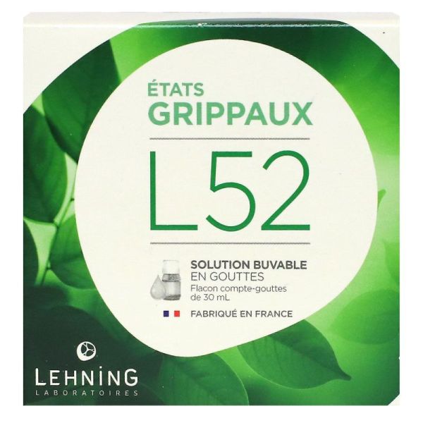 L52 Solution Buvable En Gouttes 30ml