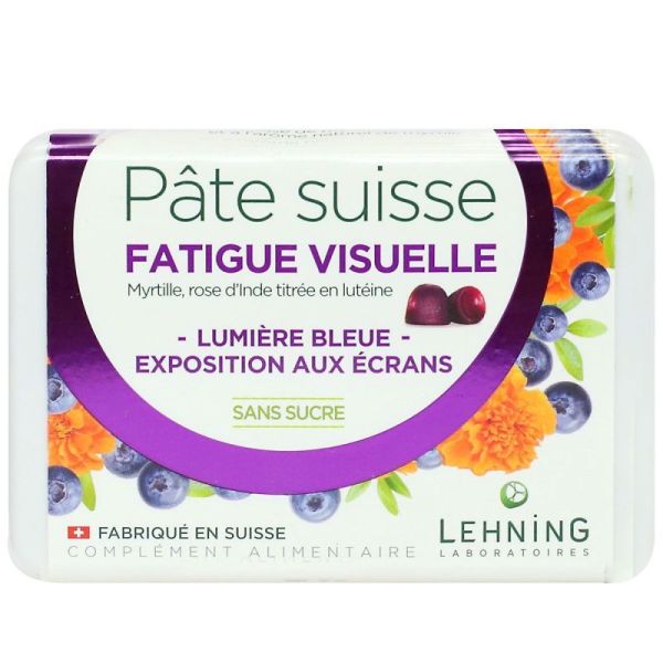 lehning Pâtes Suisses Fatigue Visuelle Boîte de 50g