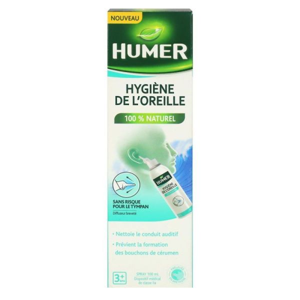 Humer Otologie S Aur Hyg Oreille Fl/100ml