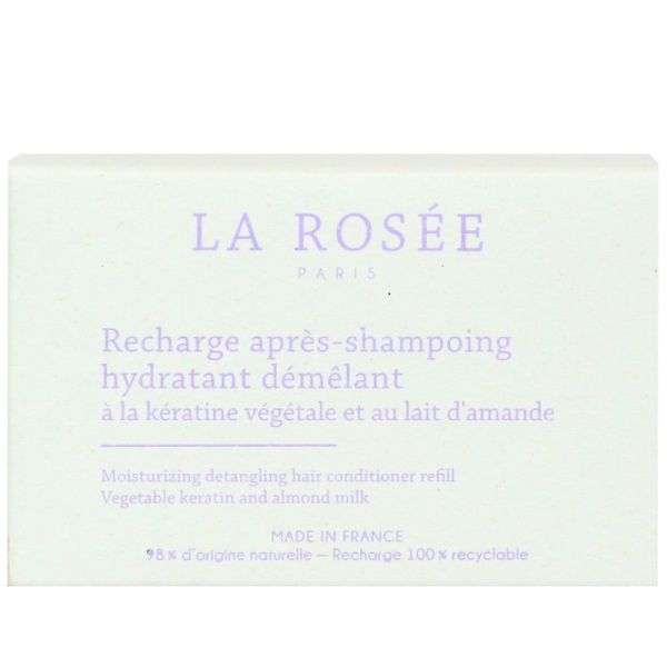 La Rosée Recharge Après Shampoing Hydratant Démêlant Pot 200g