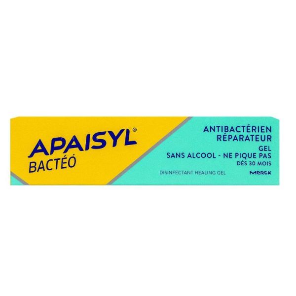 Apaisyl Cleangel Gel Antibactérien Réparateur Tube 30ml