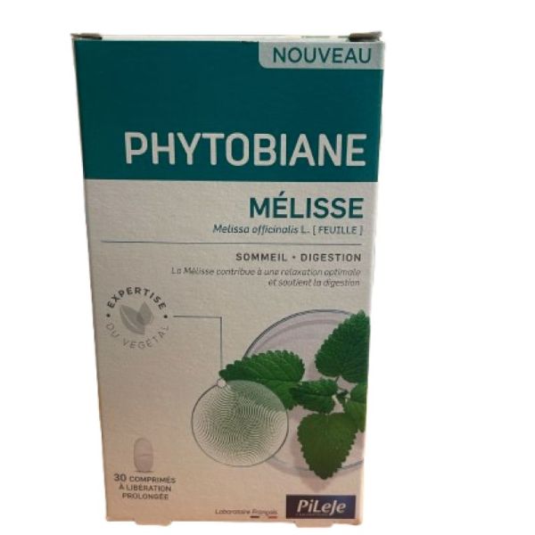 Phytobiane Mélisse Cpomprimés Lp Boite de 30