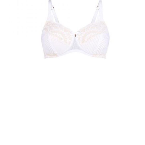 Karolina Soutien-gorge Sans Armature Blanc/nude