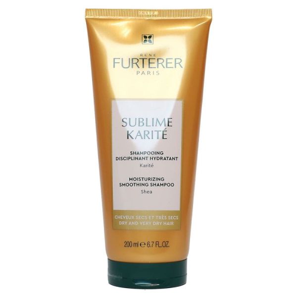 Furterer Sublime Karité Shampoing Disciplinant Hydratant Tube 200 ml