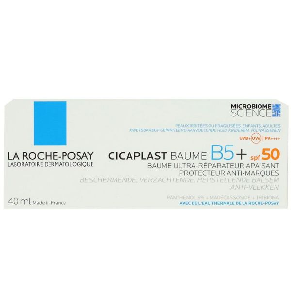 La Roche Posay Cicaplast Baume B5+ Spf50 Réparateur Tube 40ml