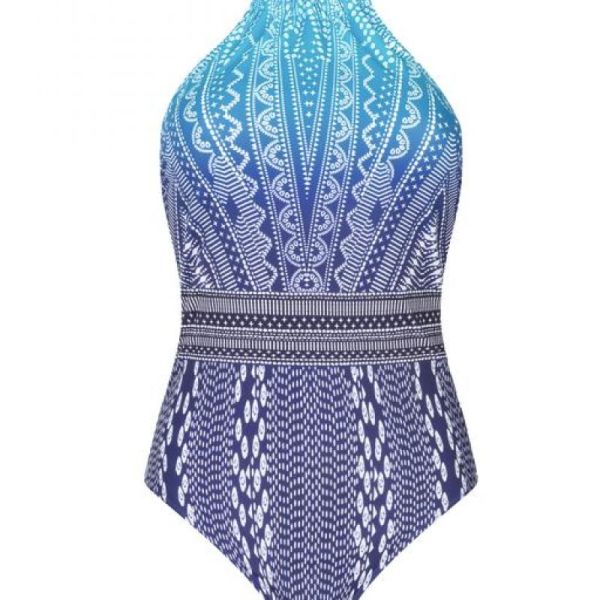 Bohemian Chic maillot Encolure haute