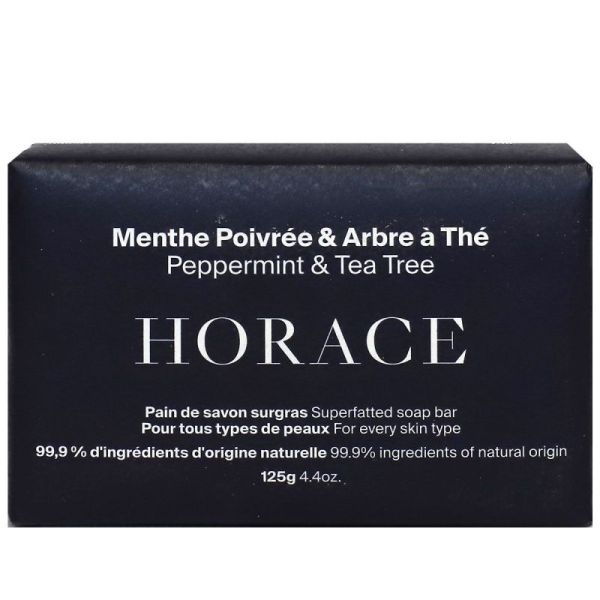 Horace Pain De Savon Menthe&arbre A The 125 G