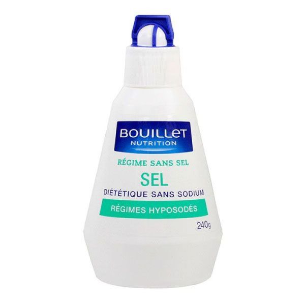 Bouillet Sel Diététique Potassium Salière 240g