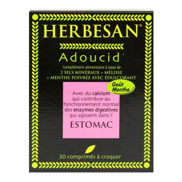 Herbesan Adoucid Estomac 30 Comprimés (75g)