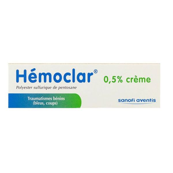 Hemoclar 0,50% Crème 30g