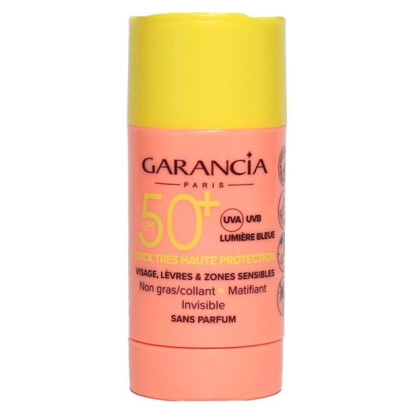 Garancia Sun Prot Spf50+ Stick Z Sens 15g