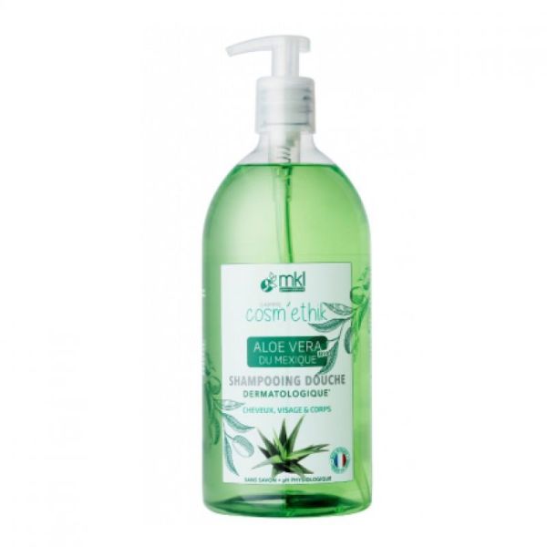 Shampoing Douche Aloe Vera Flacon Pompe 1litre