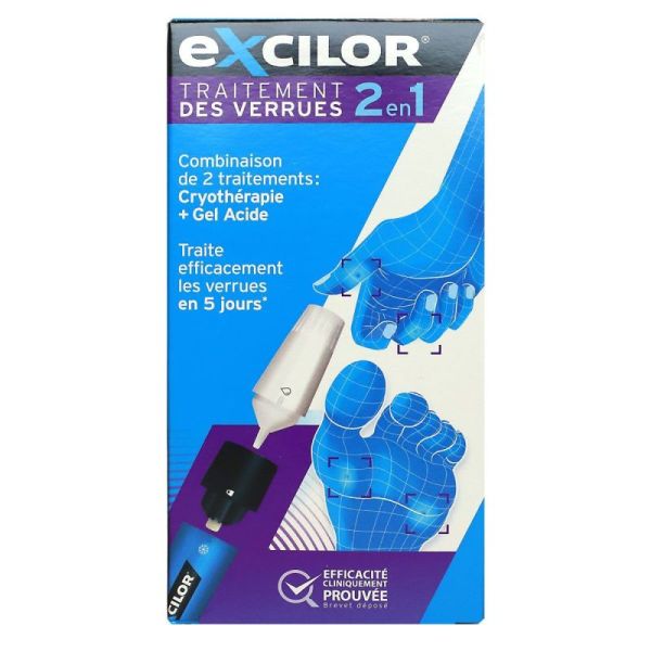 Excilor Verrues Solution en  Aérosol 100ml