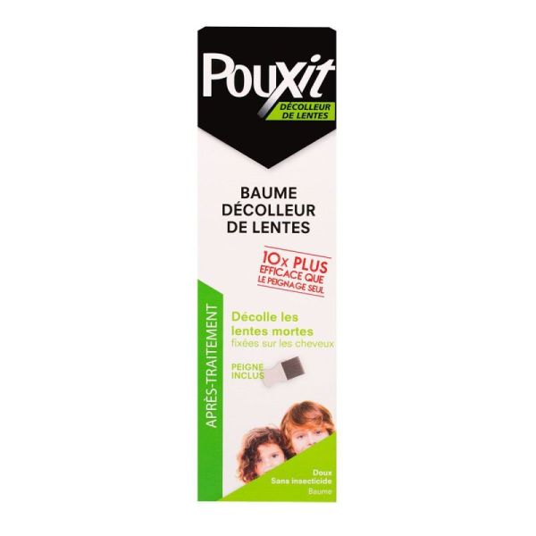 Pouxit Decolleur Lentes Baume 100g+peigne