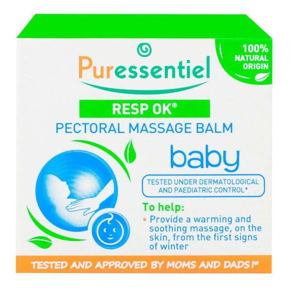Baume de Massage Bébé Resp Ok  Pot de 30ml