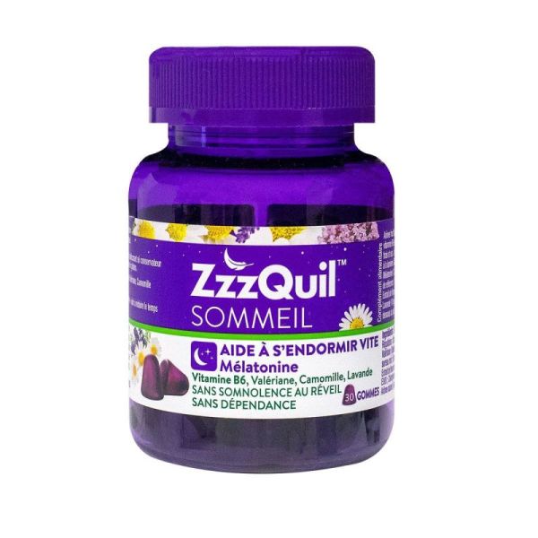 Zzzquil Sommeil Pot de 30 Gommes