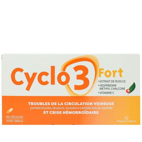 Cyclo 3 Fort Boite de 60 gélules