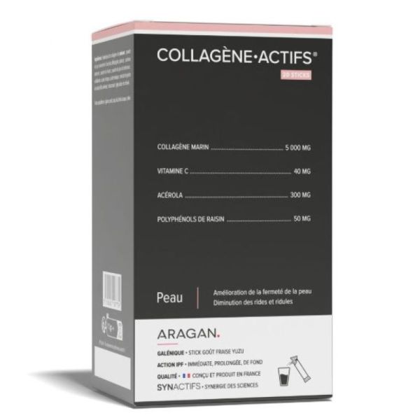 Synactifs Collagene Actif Poudre 20 Sticks