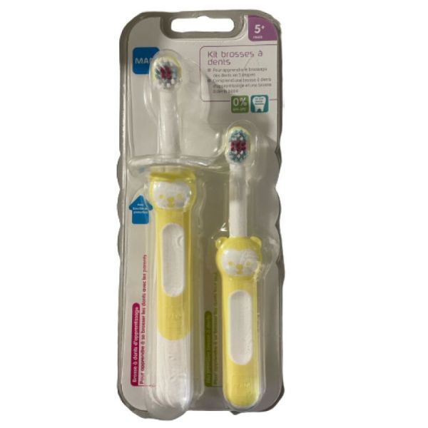 Mam Kit Brosses A Dents - Brosse D Apprentissage +brosse Premieres Dents