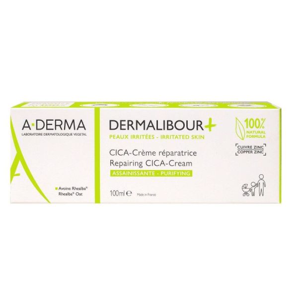 Dermalibour + Cica Aderma Crème Réparatrice Tube 50ml