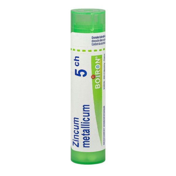 Zinc Met Boiron 5ch Gran T/4g