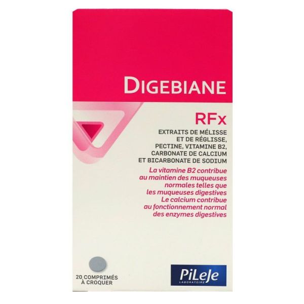 Digebiane Rfx Comprimés à Croquer  Boite de 20