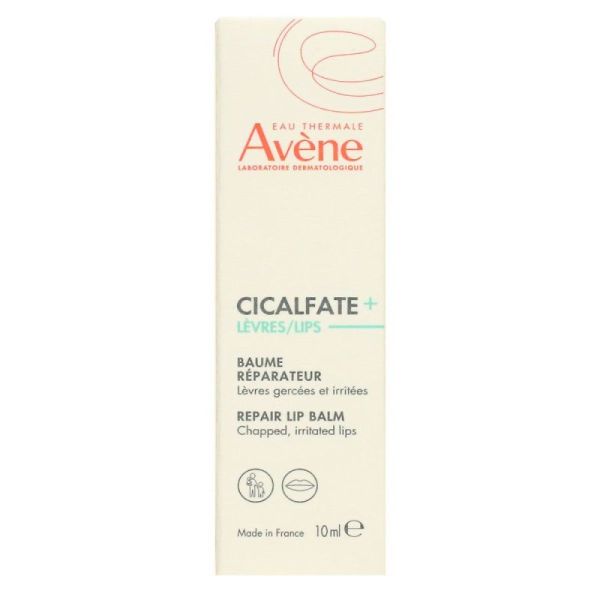 Avene Cicalfate Baume Lèvres Réparateur Tube 10ml