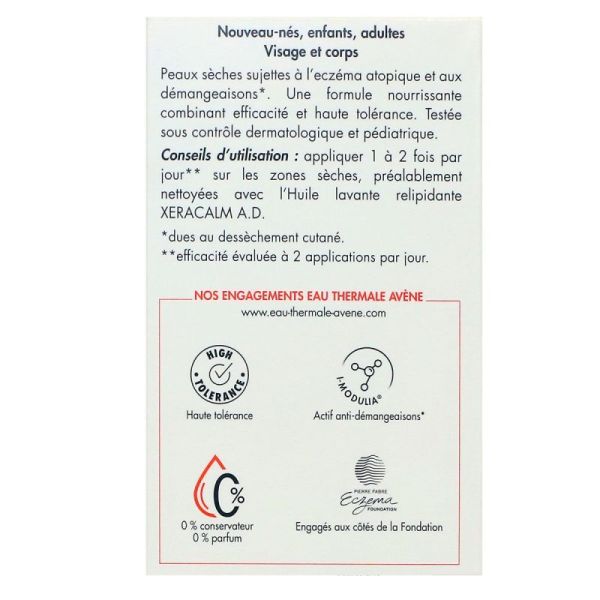 Avene Xeracalm A.d Crème Relipidante Flacon pompe 200ml