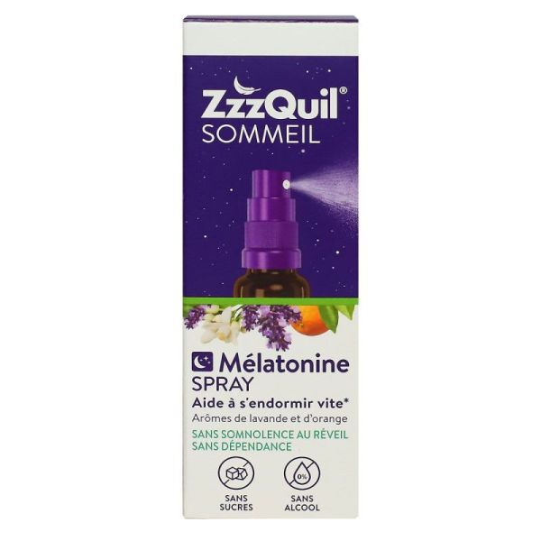 Zzzquil Sommeil Spray Mélatonine 30ml