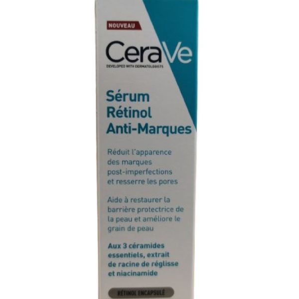 Cerave Sérum Rétinol Anti-marques T Pompe/30ml