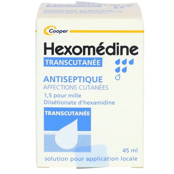 Hexomedine Transcutanée 1,5 flacon de 45ml