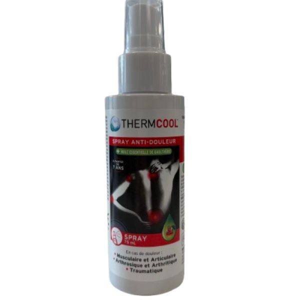 Thermcool Spray Gaulthérie Flacon de 75ml