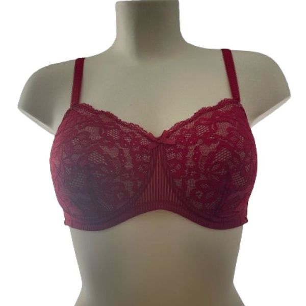 Amoena Kyra Soutien Gorge Rouge Sans Armatures