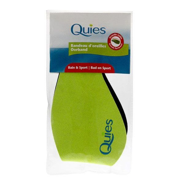 Quies Bandeau D'oreilles Néoprène Vert Gm