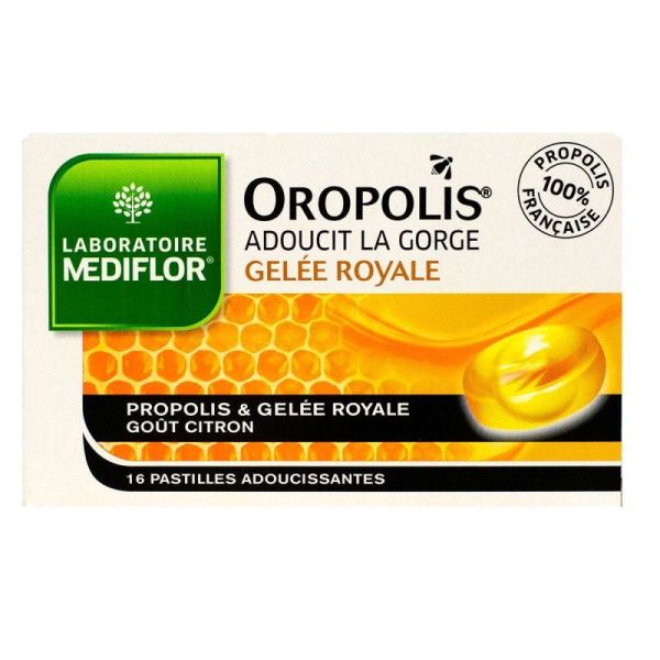 Oropolis Pastille Coeur Liquide Gelée Royale Boite de 16