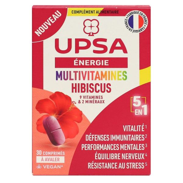 Upsa Multivitamines 5 en1 Comprimés Boite de 30