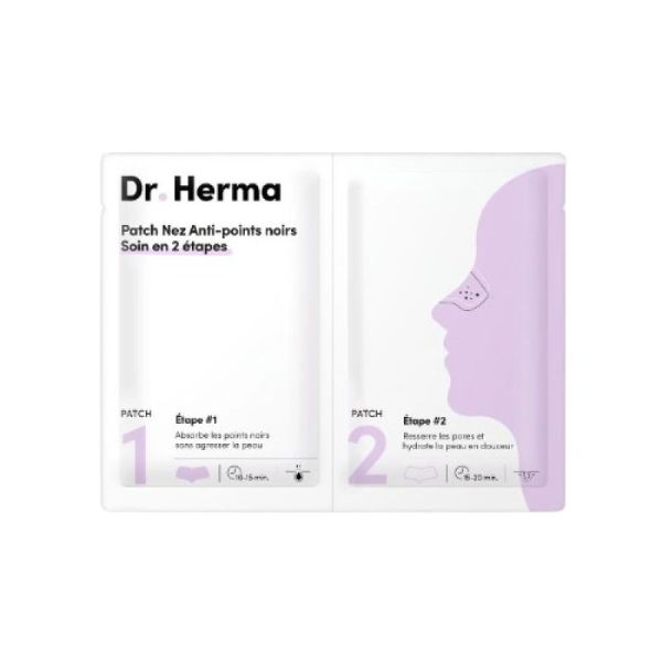 Dr Herma Patch Anti-points Noirs B/2+1 Soin