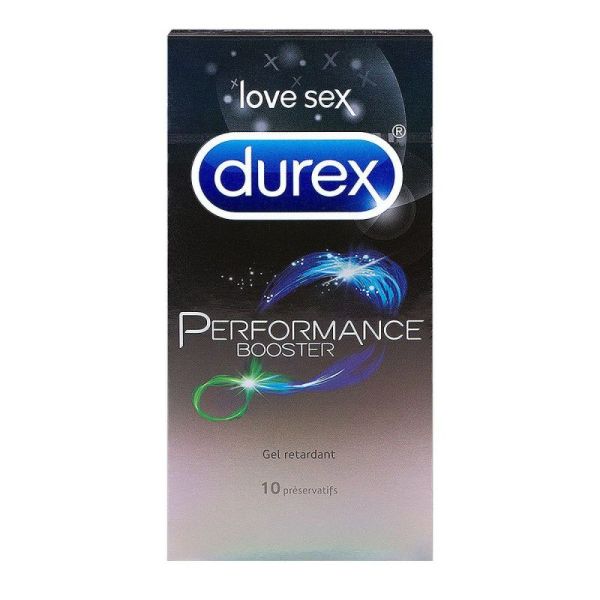 Durex Performance Booster Préservatif Boite de 10