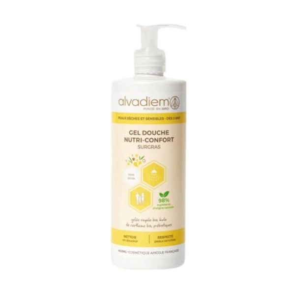 Alvadiem Gel Douche Nutri-Confort Surgras Flacon 400 ml