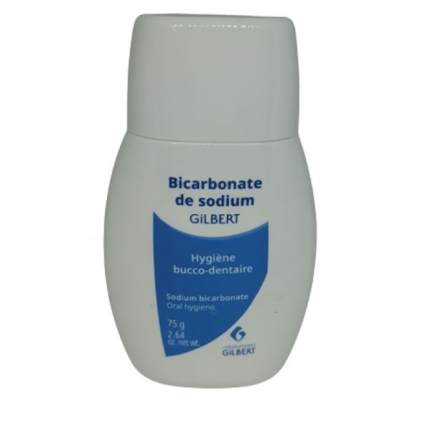 Bicarbonate de Sodium en Poudre Gilbert Flacon de 75g