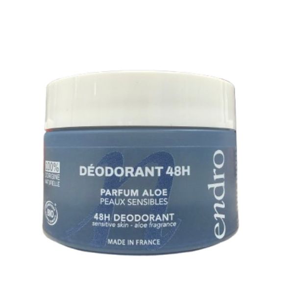 Endro Déodorant Baume Aloé Pot 50 g